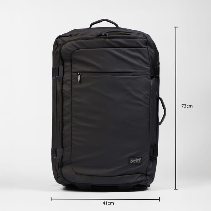 Salisburys Waterproof Large Wheeled Holdall Bag - Black