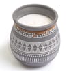 The Outdoor Edit Earthed Etched Citronella Candle 455g