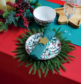 Festive Feeling Table Napkin 40x40 CM - Green