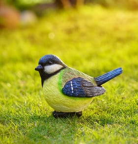  Jardin Polyresin Animal - Blue Tit