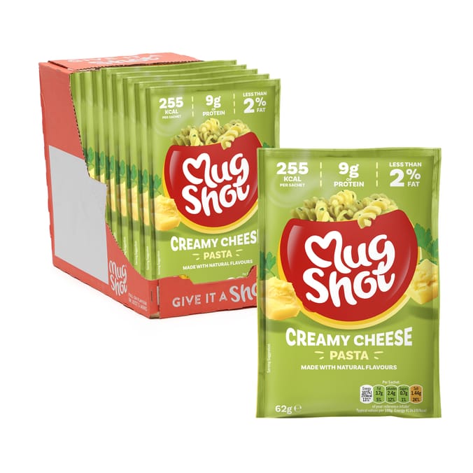 Mug Shot Creamy Cheese Pasta 62g x10