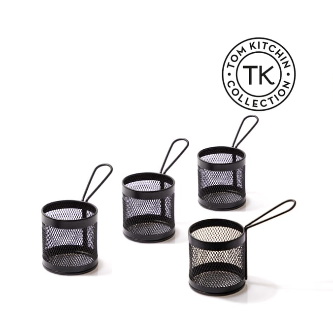 Tom Kitchin Metal Fries Basket 4 Pack