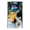 Felix Crispies Chicken and Beef Cat Treats 8 x 45g