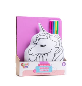 Craft Time Colour Your Own Cushion - Unicorn