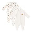 Pure Baby Long Sleeved Bear Sleepsuit