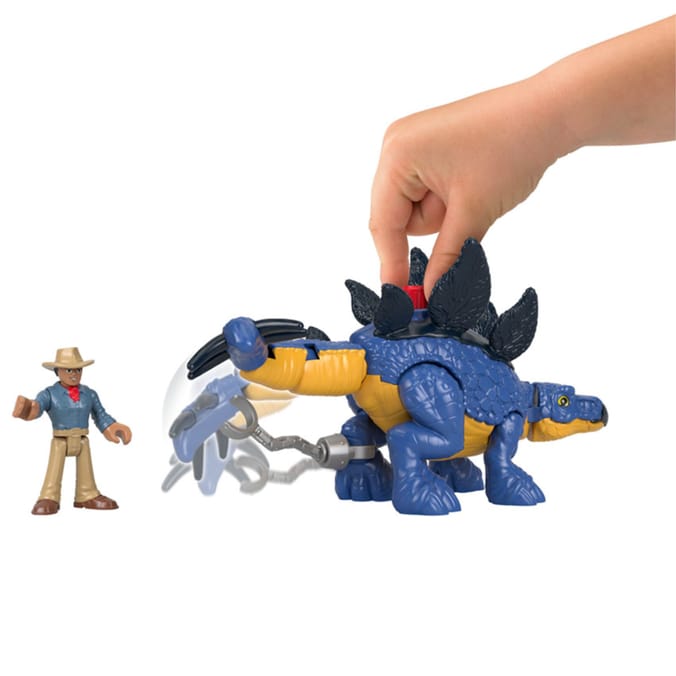 Imaginext Jurassic World Dominion - Dr. Grant & Stegosaurus