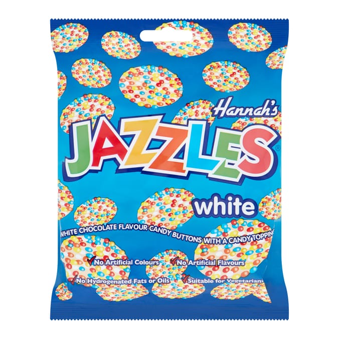 Hannah's Jazzles White 200g