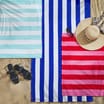 Hello Summer Summertime Velour Beach Towel