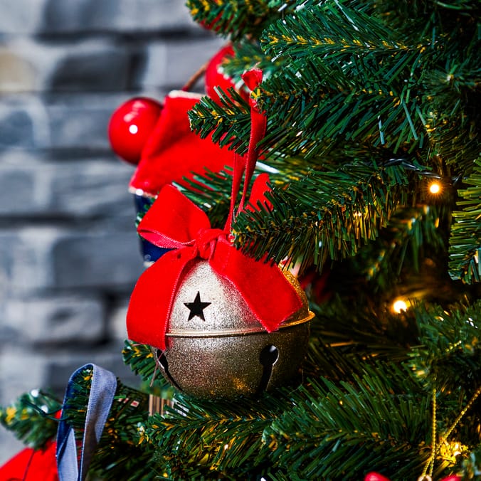 The Lifestyle Edit Timeless Christmas Baubles 15 Pack