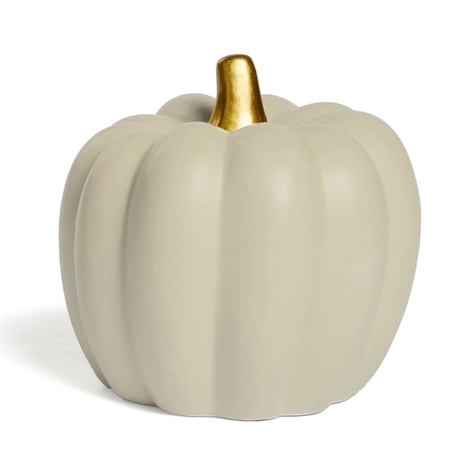 The Lifestyle Edit Harvest Ceramic Pumpkin 