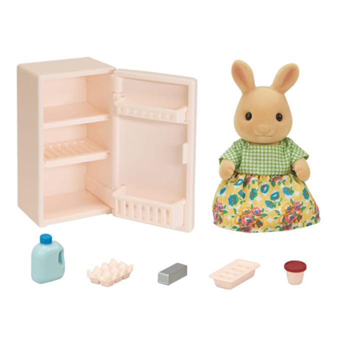 Sylvanian Families Sunny Rabbit Mother's Refrigerator Set