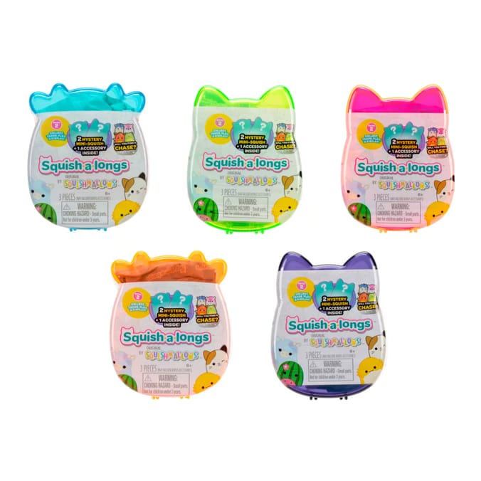 Squishmallows Squish-a-longs Mystery Mini-Squish 2 Pack - Series 2