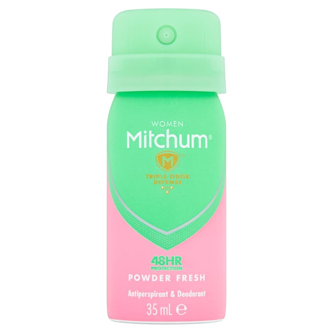 Mitchum Women Protection Powder Fresh Antiperspirant & Deodorant 35ml x2