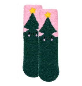 Originals Kids Cosy Christmas Tree Socks - Size 4-6