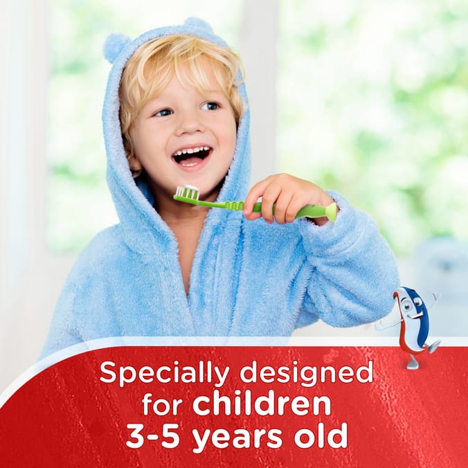 Aquafresh Little Teeth Kids Toothbrush 3-5 Years