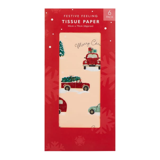 Festive Feeling Tissue Paper 6 Pack