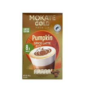 Mokate Gold Pumpkin Spice 8 Sachets 120g x12