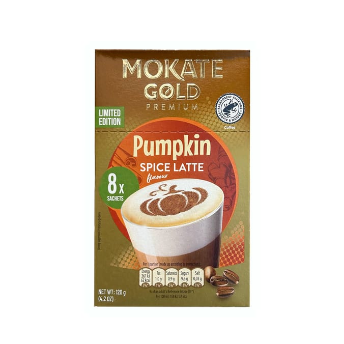 Mokate Gold Pumpkin Spice 8 Sachets 120g
