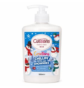  Cussons Creations Chillin With My Snowmies Hand Wash 500ml - Vanilla Frost & Caramel