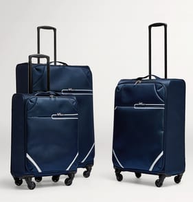 Salisburys Light Luggage Ultra Lightweight Suitcase - Navy