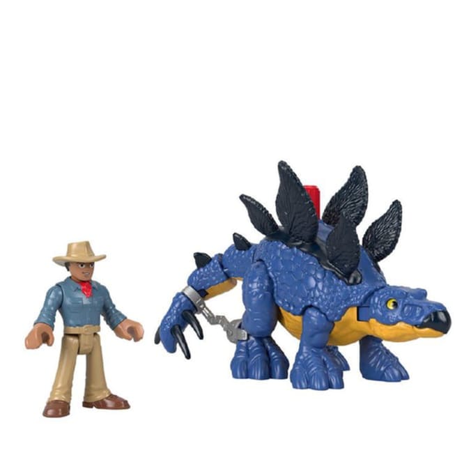 Imaginext Jurassic World Dominion - Dr. Grant & Stegosaurus