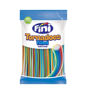 Fini Tornadoes Filled Tutti Frutti 180g