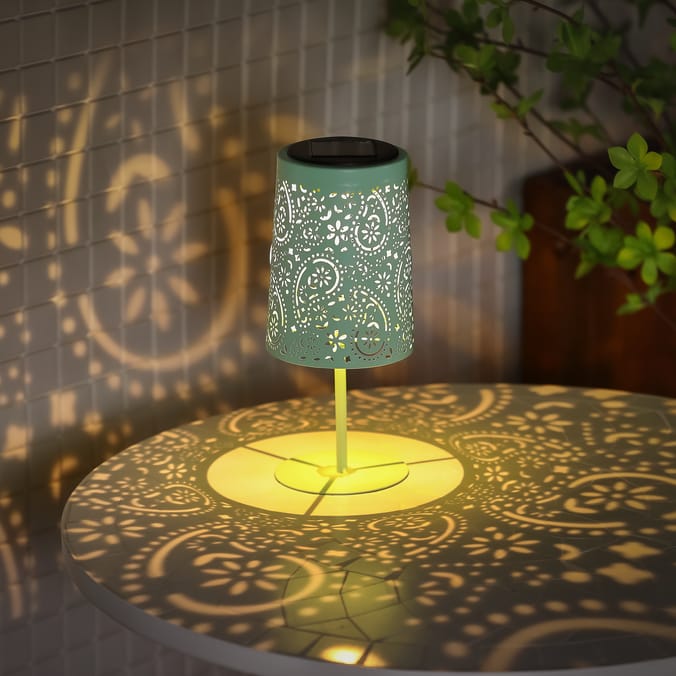 Firefly Metal Table Solar Light