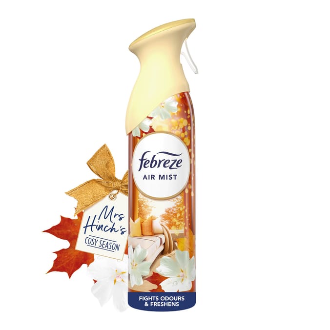 Febreze Mrs Hinch Air Freshener Spray 185ml - Cosy Season 