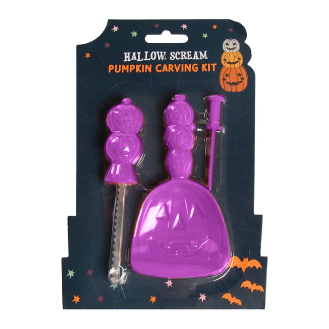 Hallow Scream Pumpkin Carving Kit 