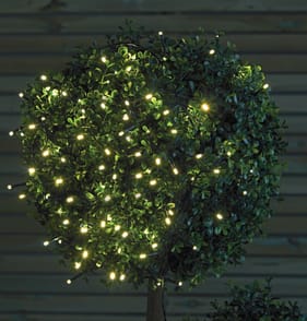  Firefly Solar Light Co 400 LED String Solar Lights - Warm White