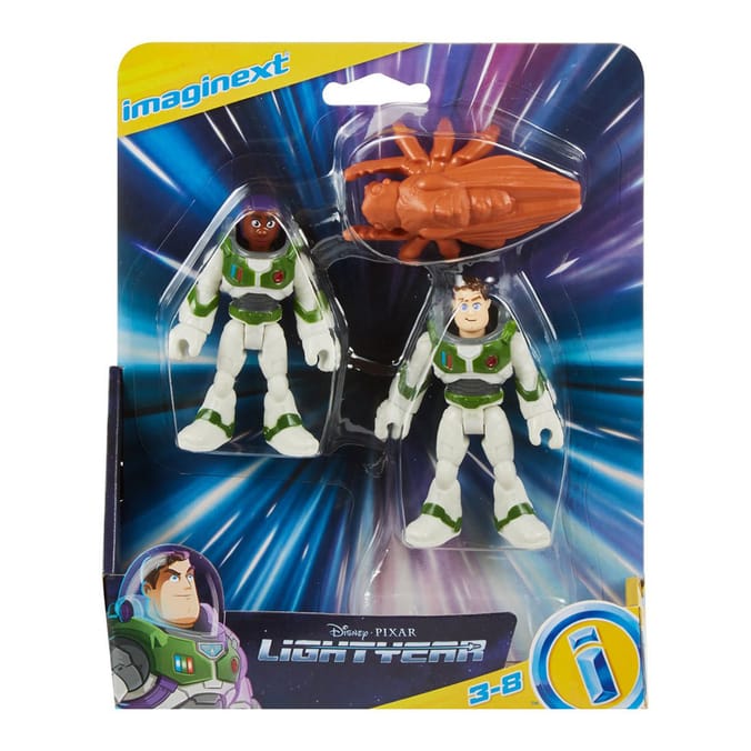  Imaginext Pixar Lightyear Duo Figure Set - Buzz Lightyear & Alisha Hawthorne