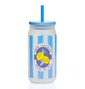 The Outdoor Edit Summer Mason Jar - Lemon