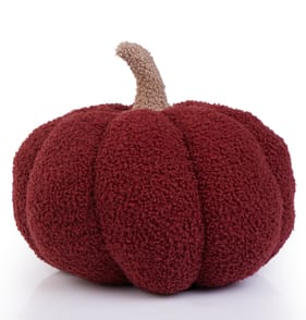 The Lifestyle Edit Harvest Pumpkin Cushion - Burgundy
