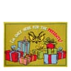 The Grinch I'm Only Here For The Presents! Door Mat