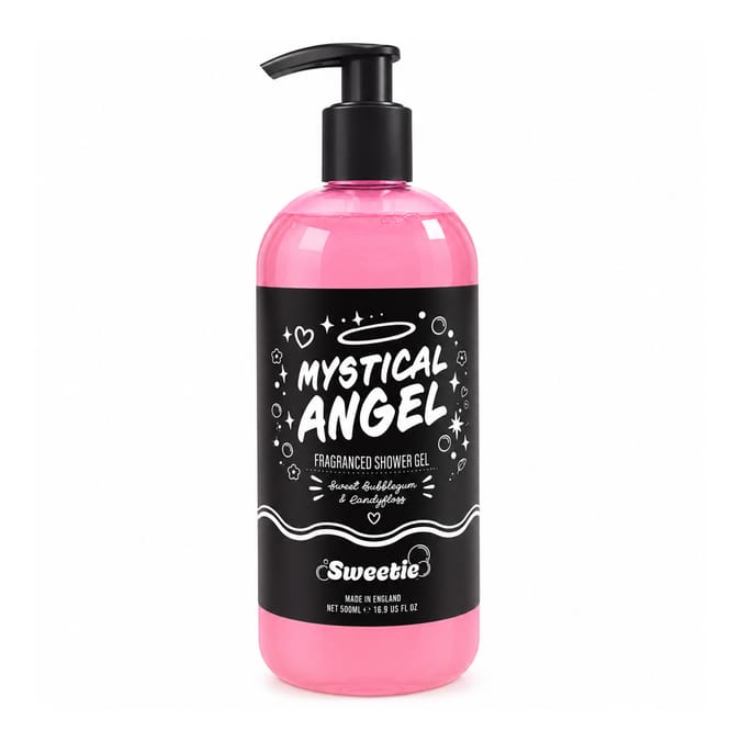 Mystical Angel Fragranced Shower Gel 500ml - Sweet Bubblegum & Candy Floss 