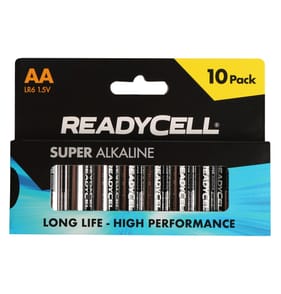 Readycell Alkaline 10 Pack - AA