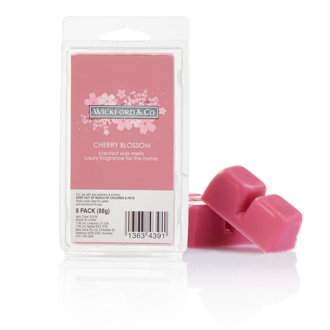 Wickford & Co Wax Melts 8 Pack - Cherry Blossom x2