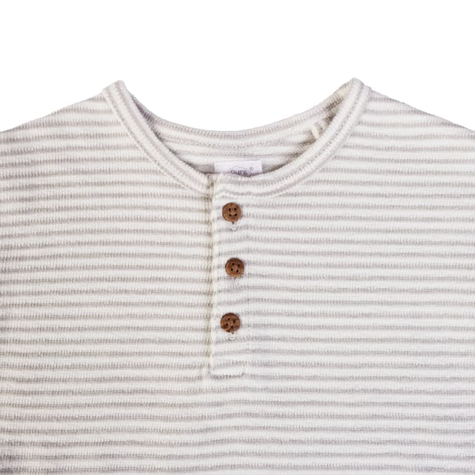 Pure Baby Stripe Knit Set