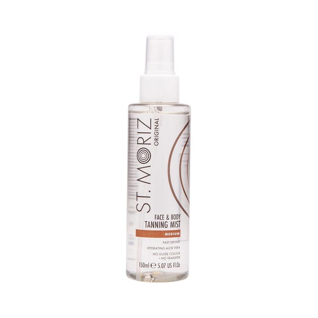St Moriz Face & Body Tanning Mist Medium 150ml Home Bargains