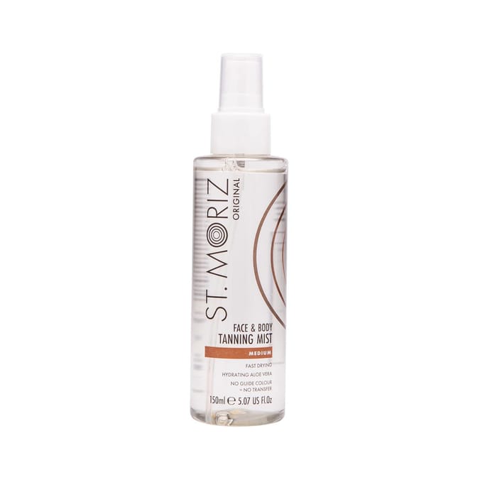 St Moriz Face & Body Tanning Mist - Medium 150ml