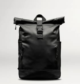 Salisburys PU Leather Rucksack - Black