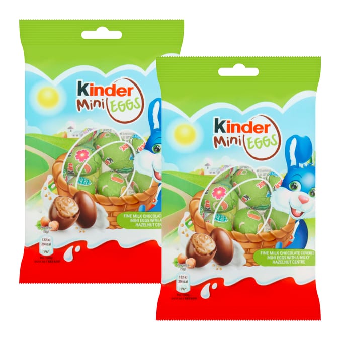 Kinder Mini Eggs 75g x2