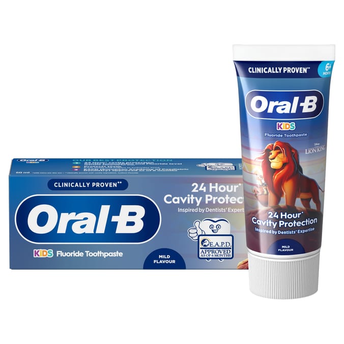 Oral-B Kids 6+ Months Lion King Toothpaste 60ml