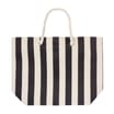  Hello Summer Canvas Beach Bag Stripe