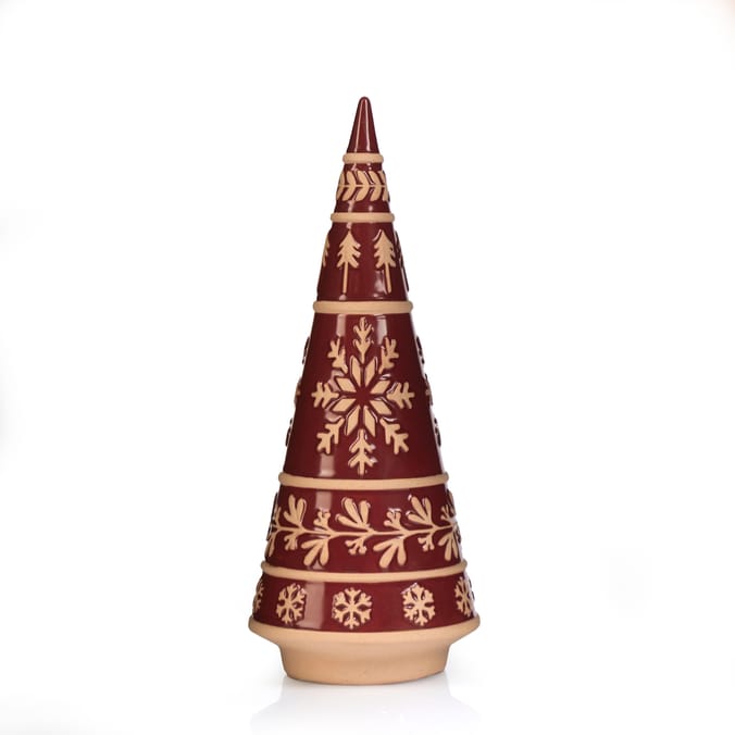 Winter Charm Ceramic Tree Decoration