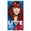 Schwarzkopf Live Intense Colour Red Hair Dye Permanent - Red Passion 043