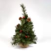 Festive Feeling Pine Cone Table Tree