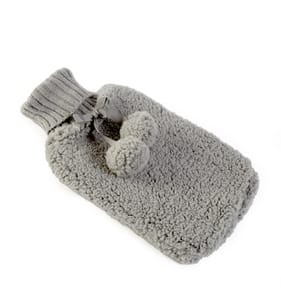 The Winter Warmer Collection Teddy Hot Water Bottle - Grey