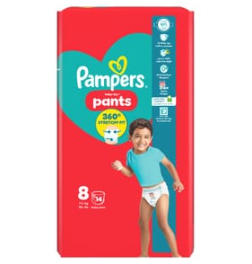 Pampers Baby-Dry Nappy Pants 14's Size 8