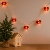 Prestige Battery Operated 10 LED String Lights - Bow